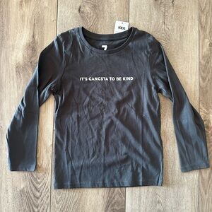 Cotton On Black Long Sleeve Tee